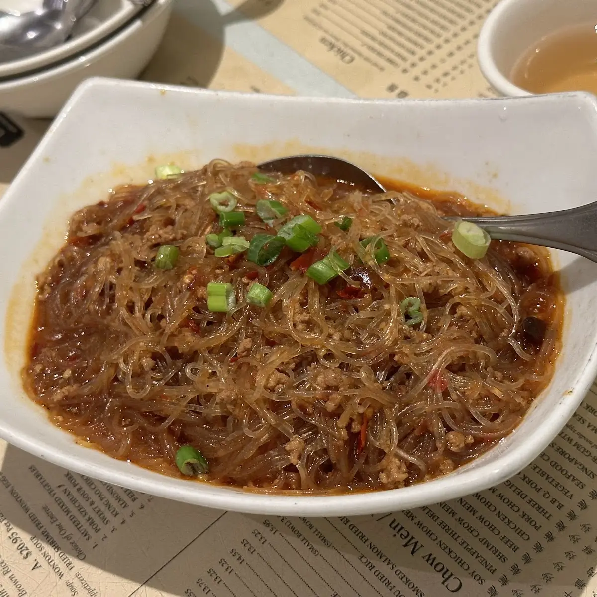 spicy vermicelli stirfry 蚂蚁上树
